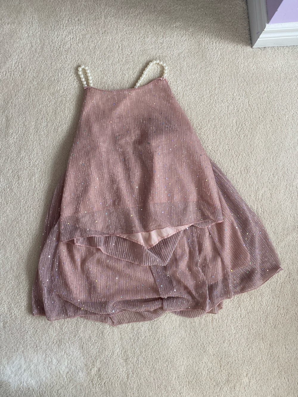 Pink Sparkle Party Outfit Set
